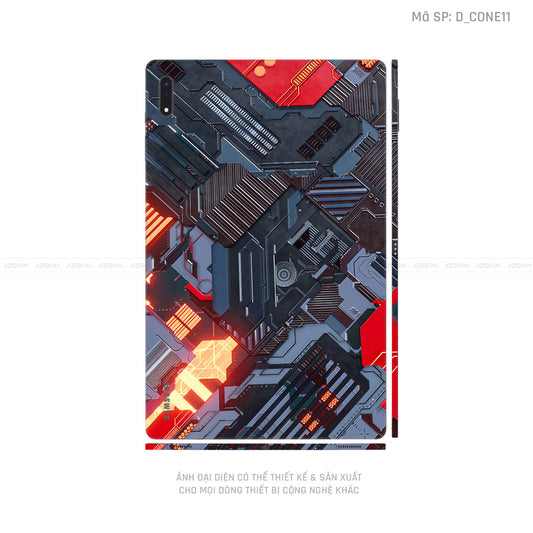 Dán Skin Galaxy Tab S8 Series Hình Công Nghệ | D_CONE11