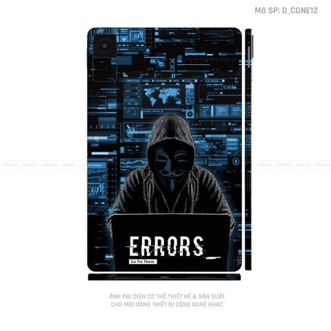 Dán Skin Máy Tính Bảng Xiaomi Mipad Hình Công Nghệ | D_CONE12