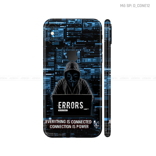 Dán Skin IPhone X Series Hình Công Nghệ | D_CONE12