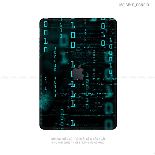 Dán Skin IPad Gen Series Hình Công Nghê | D_CONE13