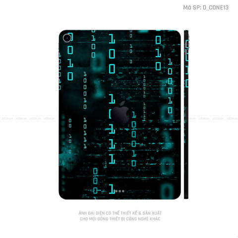 Dán Skin IPad Mini Series Hình Công Nghệ | D_CONE13