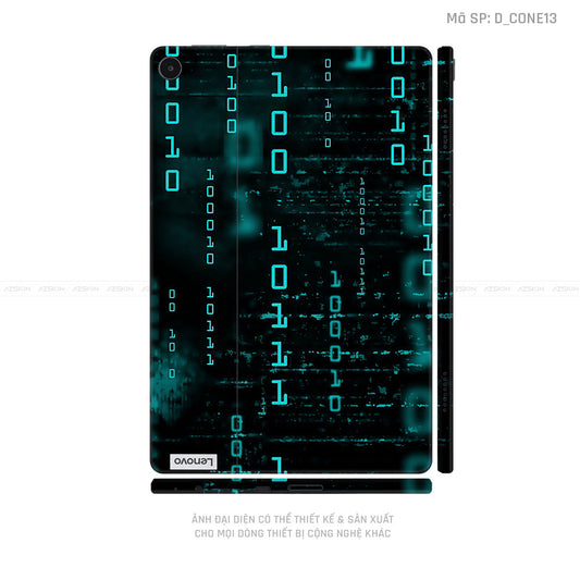 Dán Skin Máy Tính Bảng Lenovo Pad Series Hình Công Nghệ | D_CONE13