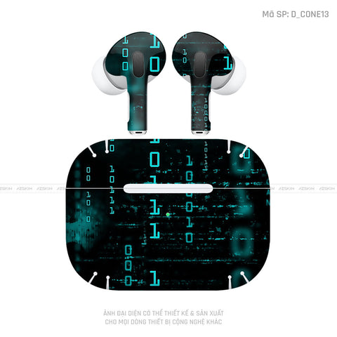 Dán Skin Airpod Pro/ Pro 2 Hình Công Nghệ | D_CONE13