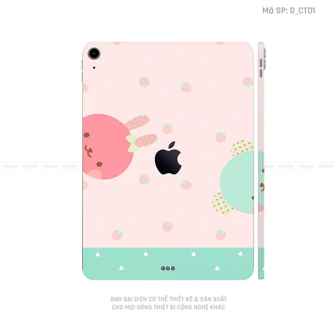 Dán Skin IPad Mini Series Hình Dễ Thương | D_CT01