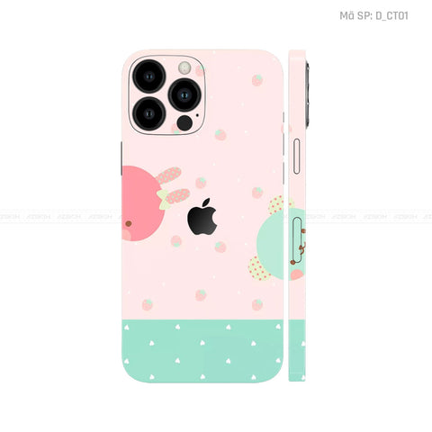 Dán Skin IPhone 12 Series Hình Dễ Thương | D_CT01