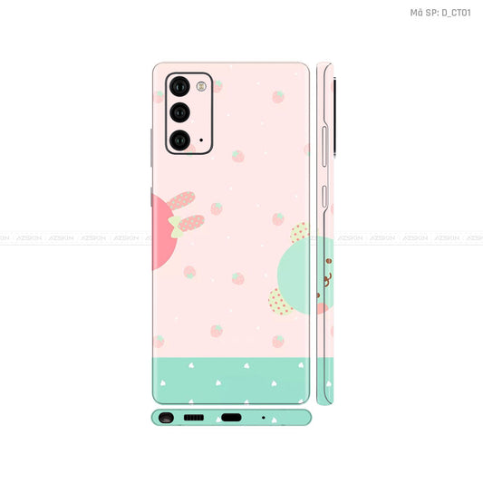 Dán Skin Galaxy Note 20 Series Hình Dễ Thương | D_CT01
