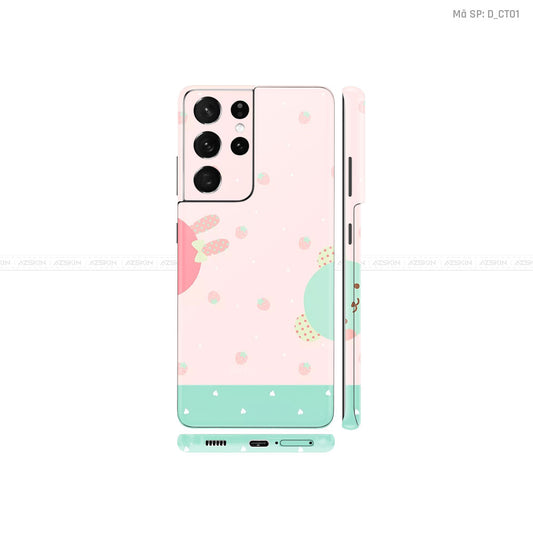Dán Skin Galaxy S21 Series Hình Dễ Thương | D_CT01
