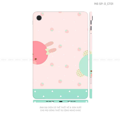 Dán Skin Máy Tính Bảng Oppo Pad Series Hình Dễ Thương | D_CT01