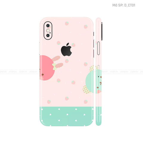 Dán Skin IPhone X Series Hình Dễ Thương | D_CT01