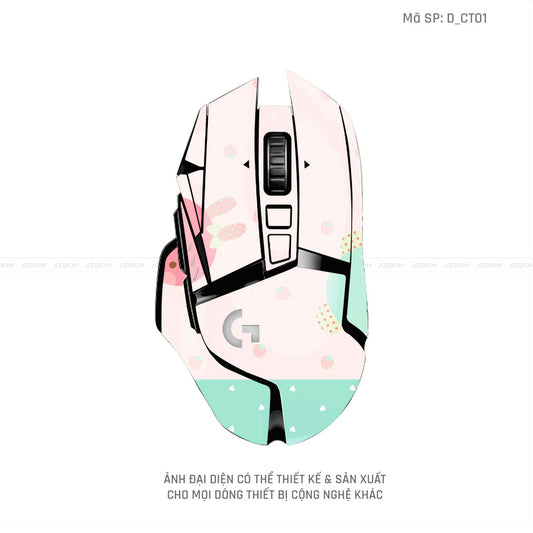 Skin Dán Chuột Logitech Hình Dễ Thương | D_CT01