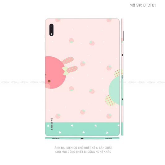 Dán Skin Galaxy Tab S8 Series Hình Dễ Thương | D_CT01