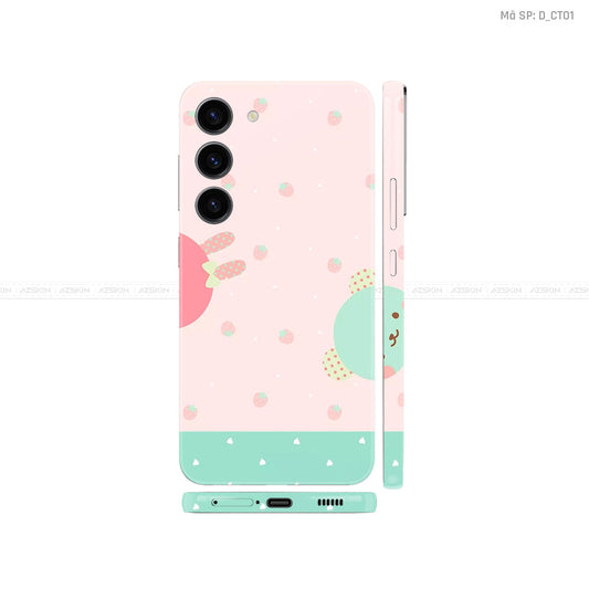 Dán Skin Galaxy S23 Series Hình Dễ Thương | D_CT01