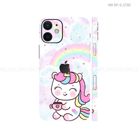 Dán Skin IPhone 12 Series Hình Dễ Thương | D_CT02