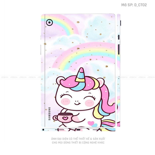 Dán Skin Galaxy Tab A Series Hình Dễ Thương | D_CT02