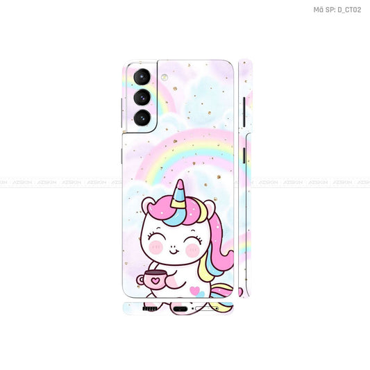 Dán Skin Galaxy S21 Series Hình Ngựa Cute | D_CT02