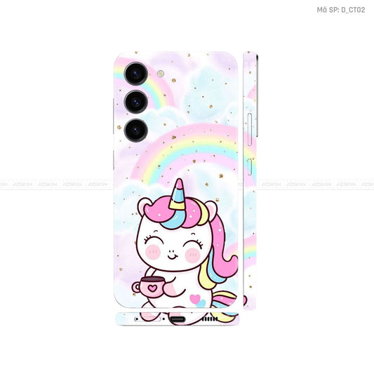 Dán Skin Galaxy S23 Series Hình Dễ Thương | D_CT02