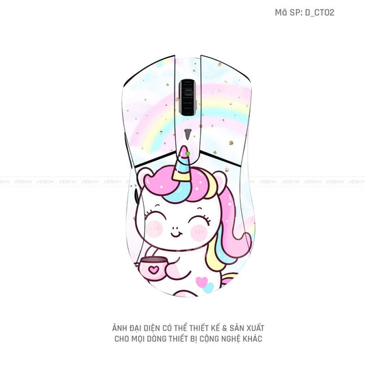 Skin Dán Chuột Dareu Hình Dễ Thương | D_CT02