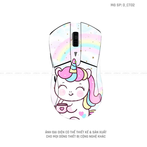 Skin Dán Chuột Dareu Hình Dễ Thương | D_CT02