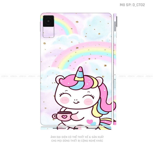 Dán Skin Máy Tính Bảng Xiaomi Mipad Hình Dễ Thương | D_CT02