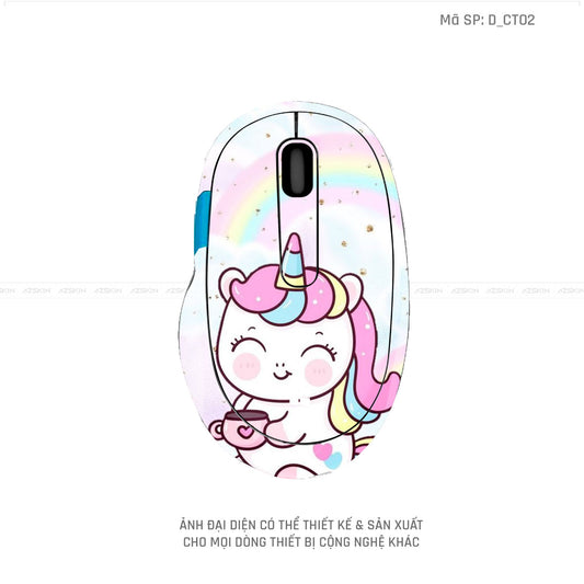 Skin Dán Chuột Microsoft Hình Dễ Thương | D_CT02