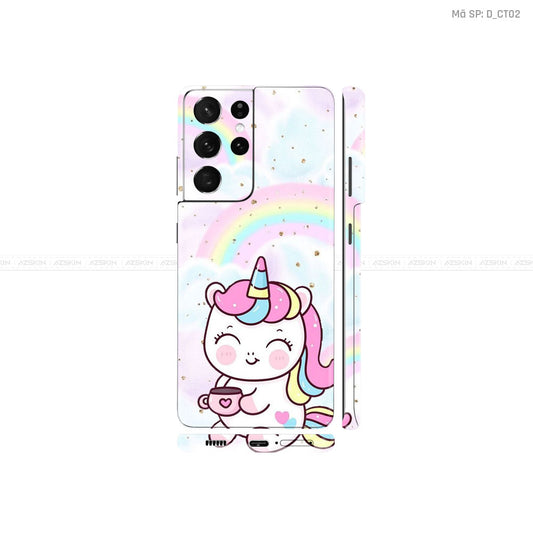Dán Skin Galaxy S21 Series Hình Ngựa Cute | D_CT02