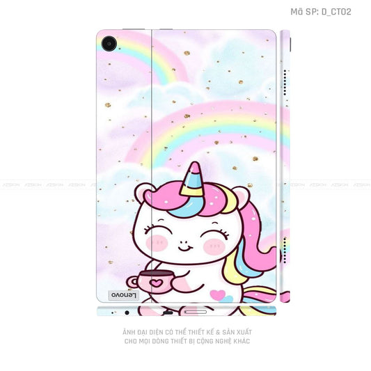 Dán Skin Máy Tính Bảng Lenovo Pad Series Hình Dễ Thương | D_CT02