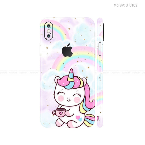 Dán Skin IPhone X Series Hình Dễ Thương | D_CT02