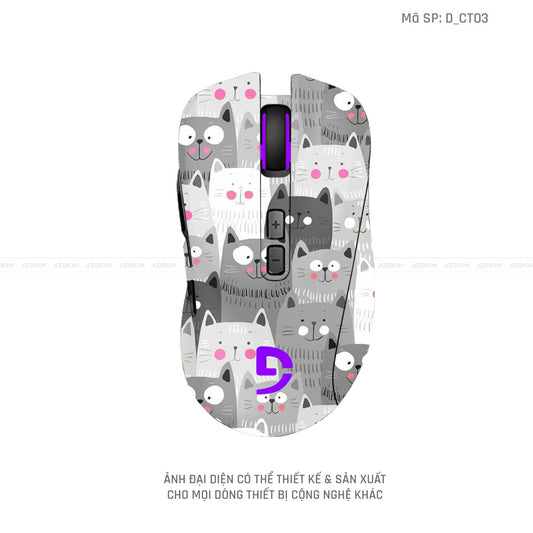Skin Dán Chuột Fuhlen Hình Dễ Thương | D_CT03