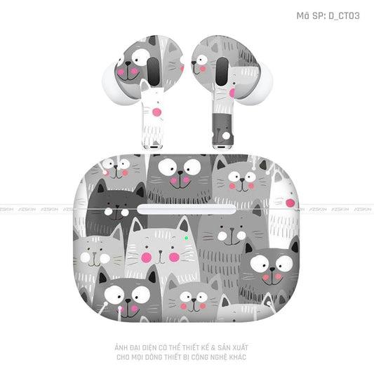 Dán Skin Airpod 3 Hình Dễ Thương | D_CT03