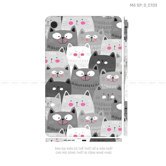Dán Skin Máy Tính Bảng Oppo Pad Series Hình Dễ Thương | D_CT03