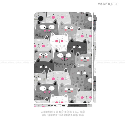 Dán Skin Máy Tính Bảng Oppo Pad Series Hình Dễ Thương | D_CT03
