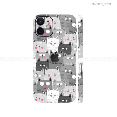 Dán Skin IPhone 12 Series Hình Dễ Thương | D_CT03