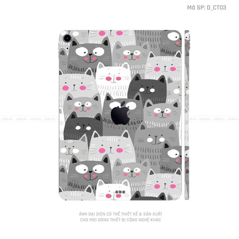 Dán Skin IPad Pro Series Hình Dễ Thương | D_CT03