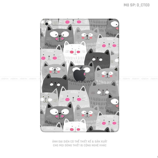 Dán Skin IPad Gen Series Hình Dễ Thương | D_CT03