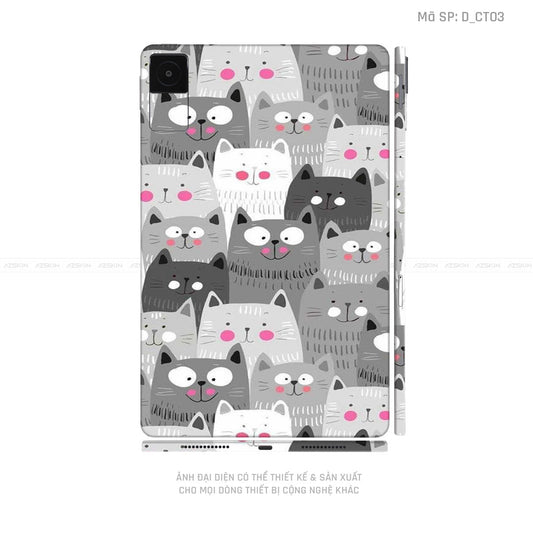 Dán Skin Máy Tính Bảng Xiaomi Mipad Hình Dễ Thương | D_CT03