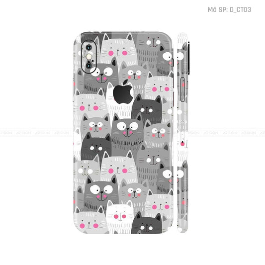 Dán Skin IPhone X Series Hình Dễ Thương | D_CT03