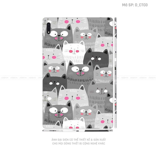Dán Skin Galaxy Tab S7 Series Hình Dễ Thương | D_CT03