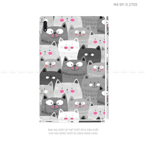 Dán Skin Galaxy Tab S7 Series Hình Dễ Thương | D_CT03