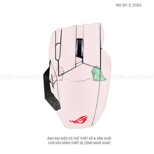 Skin Dán Chuột Asus Hình Dễ Thương | D_CT04
