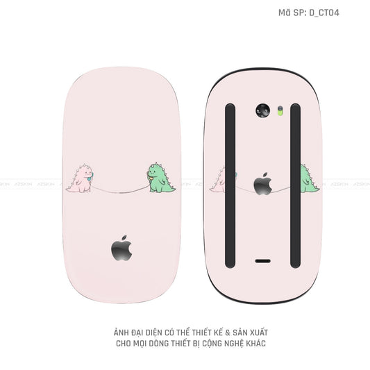 Skin Dán Chuột Apple Magic Mouse Hình Dễ Thương | D_CT04