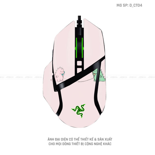Skin Dán Chuột Razer Hình Dễ Thương | D_CT04