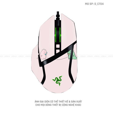 Skin Dán Chuột Razer Hình Dễ Thương | D_CT04