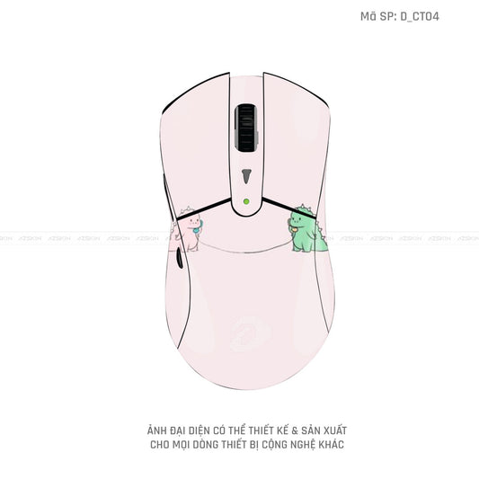 Skin Dán Chuột Dareu Hình Dễ Thương | D_CT04