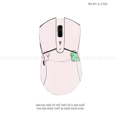 Skin Dán Chuột Dareu Hình Dễ Thương | D_CT04