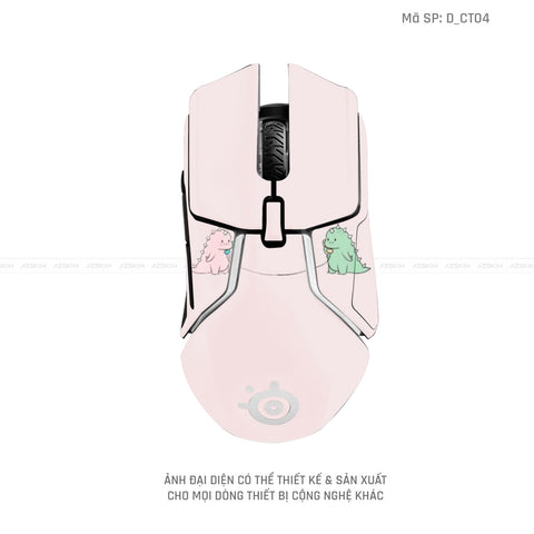 Skin Dán Chuột Steelseries Hình Dễ Thương | D_CT04