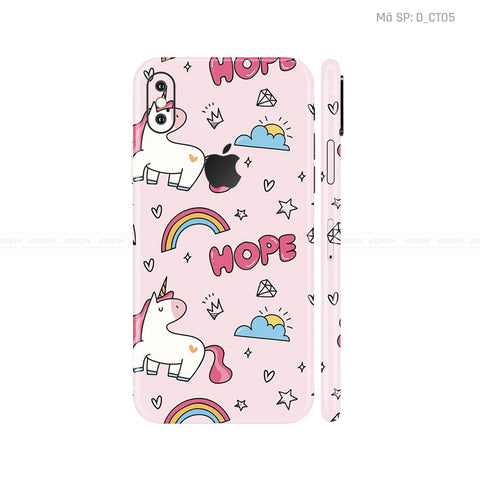 Dán Skin IPhone X Series Hình Dễ Thương | D_CT05