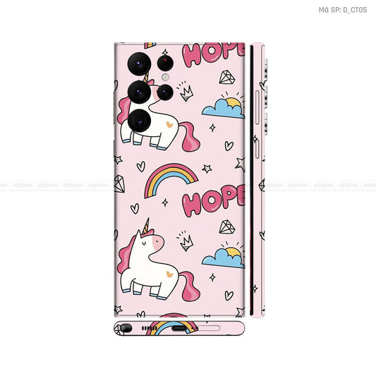 Dán Skin Galaxy S22 Series Hình Dễ Thương | D_CT05