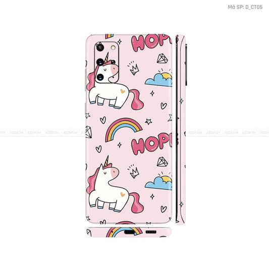 Dán Skin Galaxy S20 Series Hình Dễ Thương | D_CT05