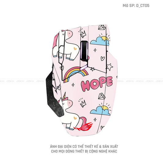 Skin Dán Chuột Asus Hình Dễ Thương | D_CT05