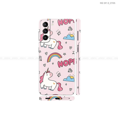 Dán Skin Galaxy S21 Series Hình Ngựa Cute | D_CT05